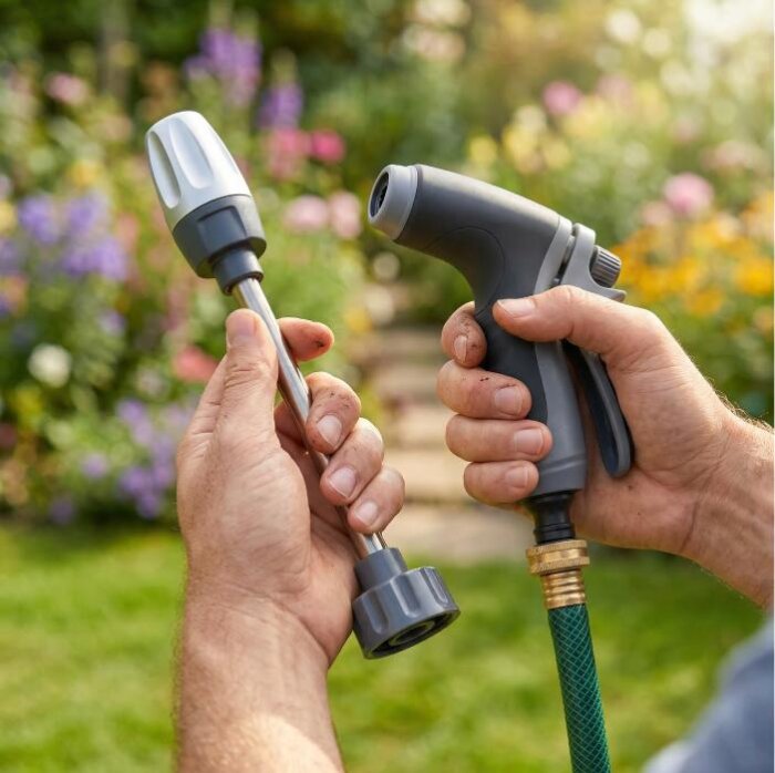 Attach the Jetterix nozzle